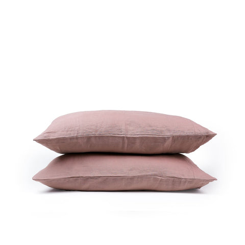 Woodrose pillow covers